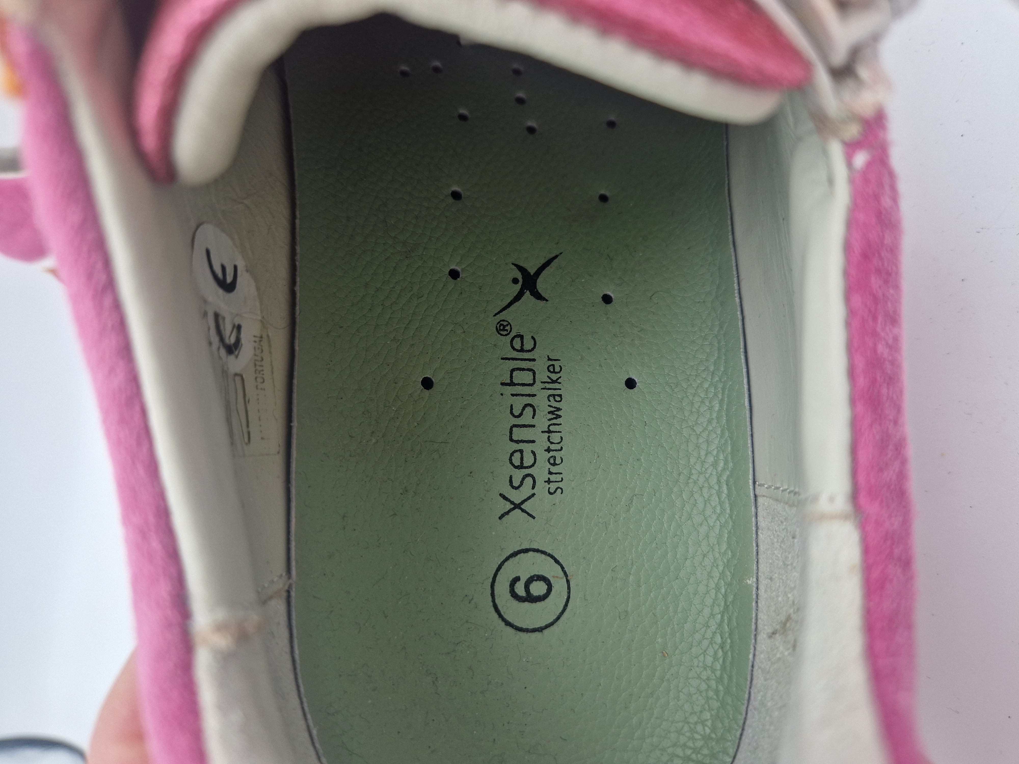 Xsensible Stretchwalkers. Maat 6, Roze/leer.