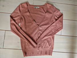 Bella Ragazza cardigan. Maat S. Roze.