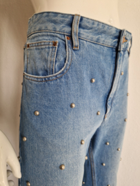 Isabel Marant Studded jeans Califfy. Maat 40, Blauw.