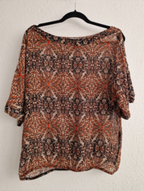 Summum Woman blouse. Maat 40. All over print.