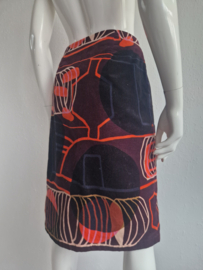 White Stuff rok. Maat 38, All over print/velours.