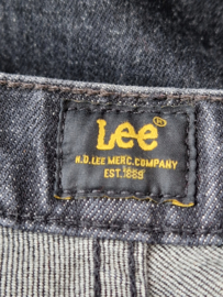 LEE Mom Straight jeans. Mt. 29/35, Grijs.