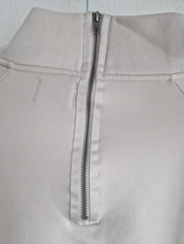 YAYA Women funnel neck sweater. Maat XL. zand/beige