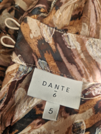 Dante 6 Aztec top .Maat 5. Bruintinten.