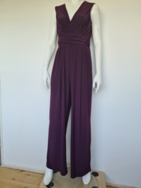 Phase Eight jumpsuit. Mt. 14, Aubergine.