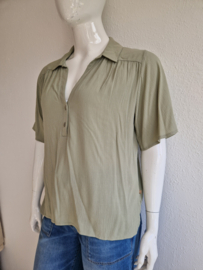 Zusss blouse. Maat XXL. Saliegroen.