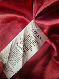 Geisha teddy jasje. Maat M. Oudroze.