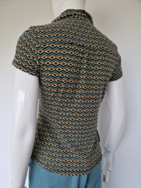 King Louie blouse. Maat M. Print.