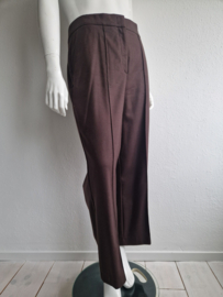 Marc O'Polo Pure pantalon. Maat 44. Chocoladebruin/wol.