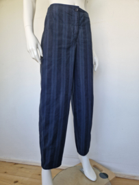 OSKA pantalon.Mt. 1, Blauw/gestreept.