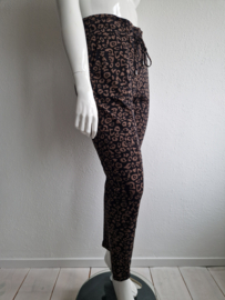 Mi Piace pantalon. Maat XXL. Zwart/bruin.