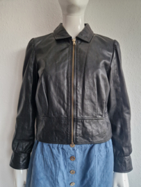 Ibana jasje Jezebell. Maat 38, Zwart/leer.