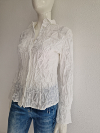 Stenau blouse. Maat 36/38, Wit.