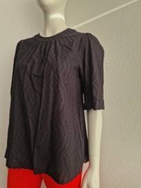Alchemist blouse top. Maat L. Zwart