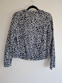 Luisa Cerano jasje. Maat 38, Blauw/wit.