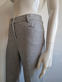 Toni pantalon. Maat 38, Lichtgrijs/visgraat