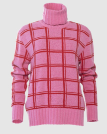 Woolish coltrui | Maat S | Roze | Merino wol |