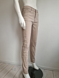 Geisha skinny. Maat 38, Beige.