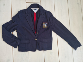 Tommy Hilfiger blazer. Maat L. Donkerblauw/tricot.