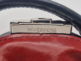 Mutsaers handtas. Rood/leer.