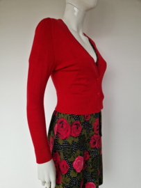 Zilch vestje. Maat S. Rood/ sojabonen