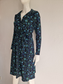 La Lamour Collar Dress Marilyn Retro Birds. Maat M