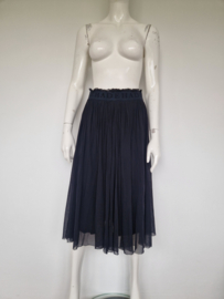 Deha zwarte tule midirok maat L met elastische logoband