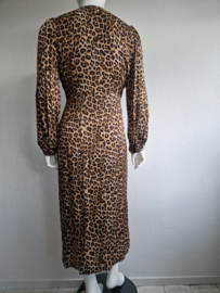 Twinset maxi dress. It.maat 48. Dierenprint.