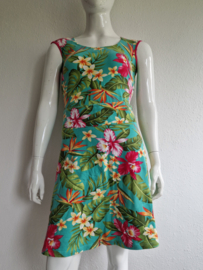 Lien & Giel set (rok en top). Maat L. Mint/print.