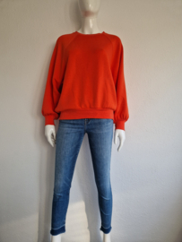 Msch sweater. Maat S/M.Oranje.