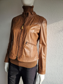 Maliparni jasje. It. maat 44, Bruin/leer.