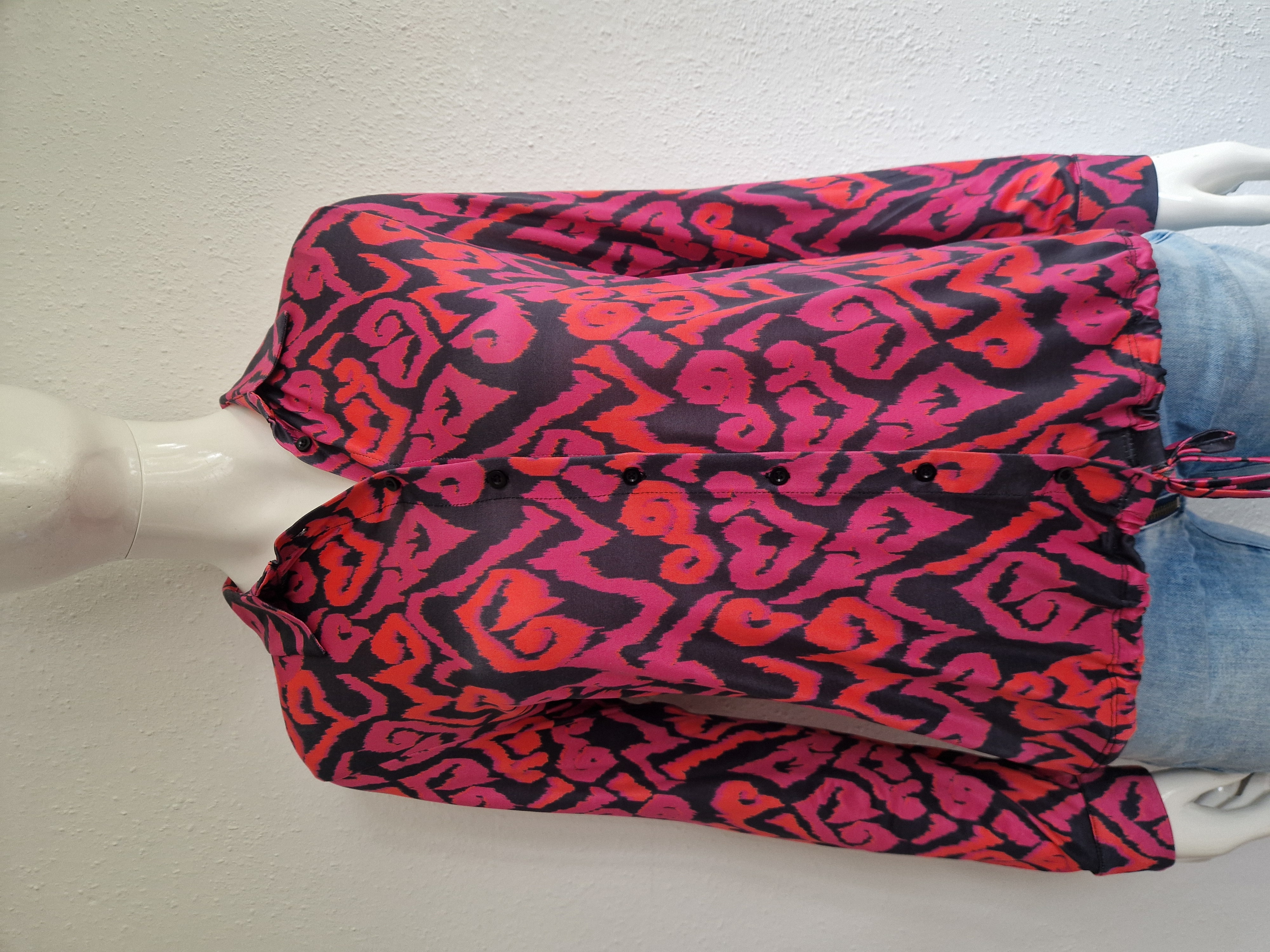 Zoso blouse Patty. Maat XS. Roze/print.
