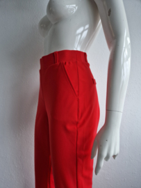 Studio Anneloes flared pantalon. Maat S. Rood/travelstof.