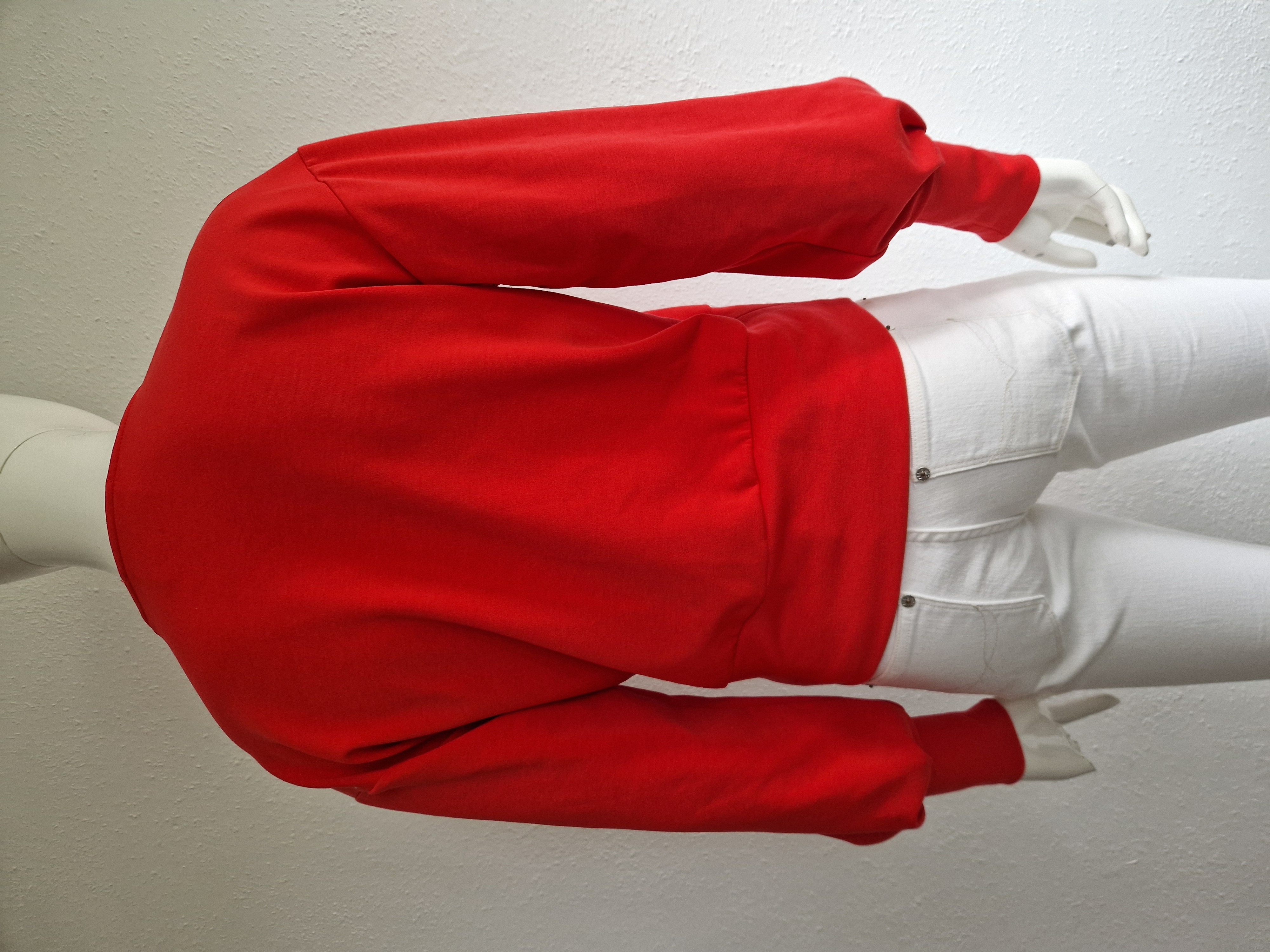Scotch & Soda sweat shirt. Maat S. Rood/modalmix.