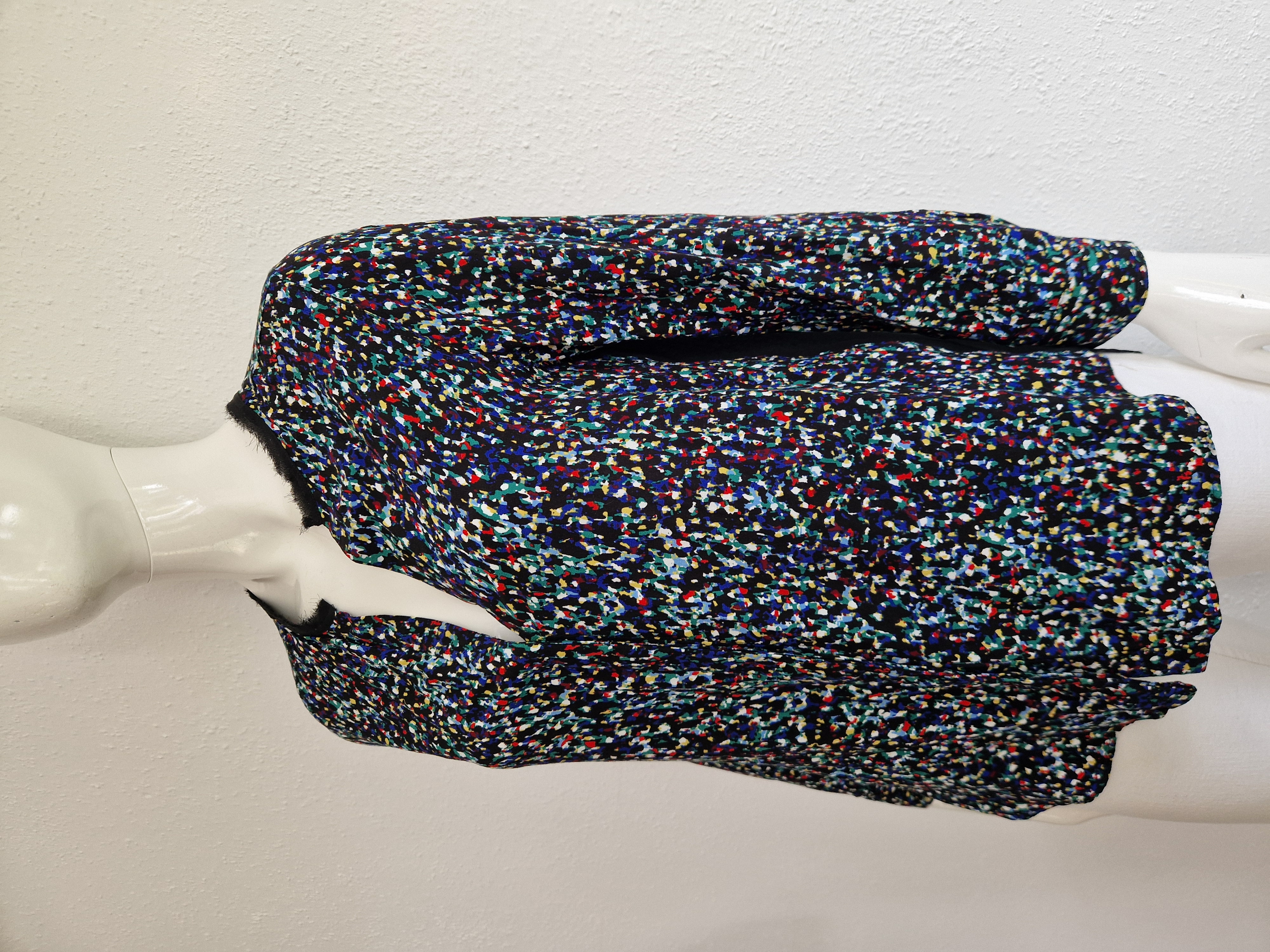 Sandro blouse. Maat 2. Confettiprint