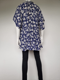 Arket tuniek. Mt. 38, Blauw/ bloemenprint