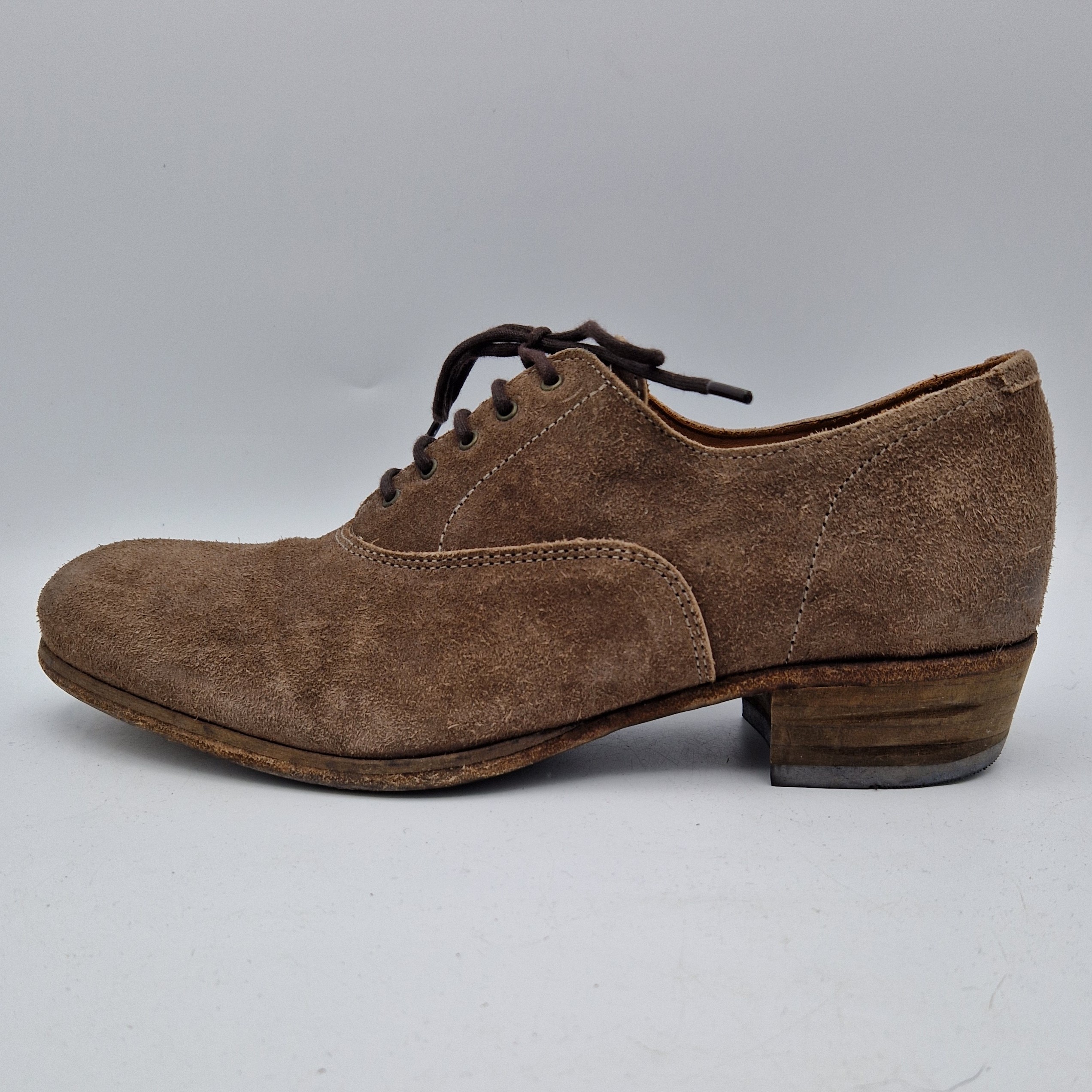 Atelier do Sapato veterschoenen. Maat 40, Bruin/suède.