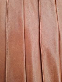 Annette Görtz leren rok. Maat 38, Bruin.