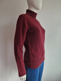 Falke coltrui. Maat 40, Bordeaux/wolblend.