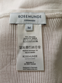 Rosemunde top. Maat M. Crème/zijde