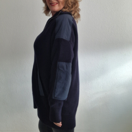 Arket vest. Maat M. Donkerblauw/wol.