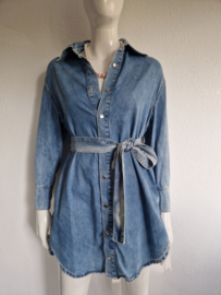 Liu Jo denim blouse. Maat 36/38. Blauw.