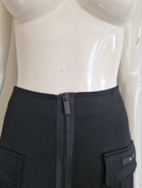 10Days maxirok Scuba met klepzakken. Maat S. Zwart.