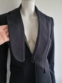 Blonde no.8  blazer. Mt. 38. Zwart.