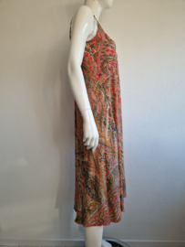 Black Colour zomerjurk. Maat S/M. Multicolor.