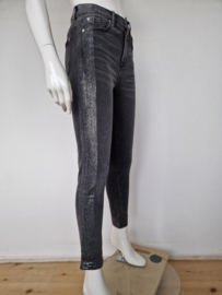 7 For All Mankind skinny. Maat 26, Grijs/zilver.