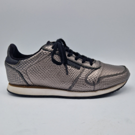 Woden sneakers. Maat 40, Metallic leer