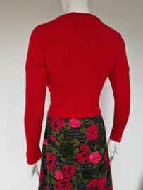 Zilch vestje. Maat S. Rood/ sojabonen