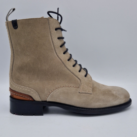 Floris van Bommel enkellaarsjes. Maat 37,Beige/suède.