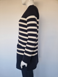 Arket vest. Maat S.Crème/zwart gestreept.